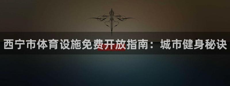 意昂3新能源：西宁市体育设施免费开放指南：城市健身秘